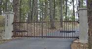 Ornamental Gate Entry Designed With A Natural Setting Look